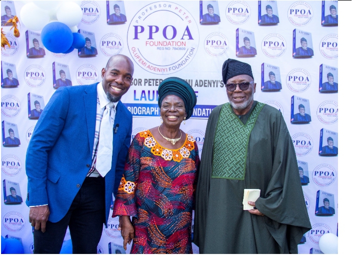 Professor Adeniyi with family